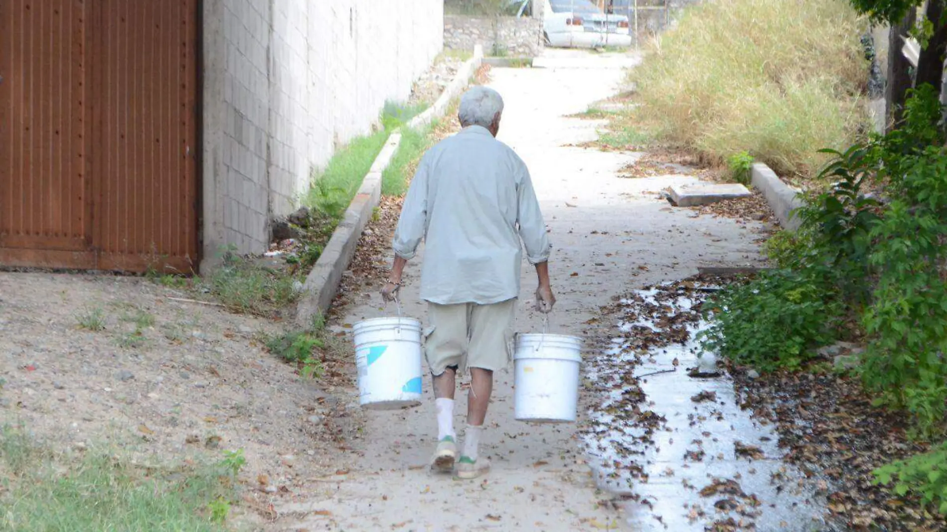 Falta de agua